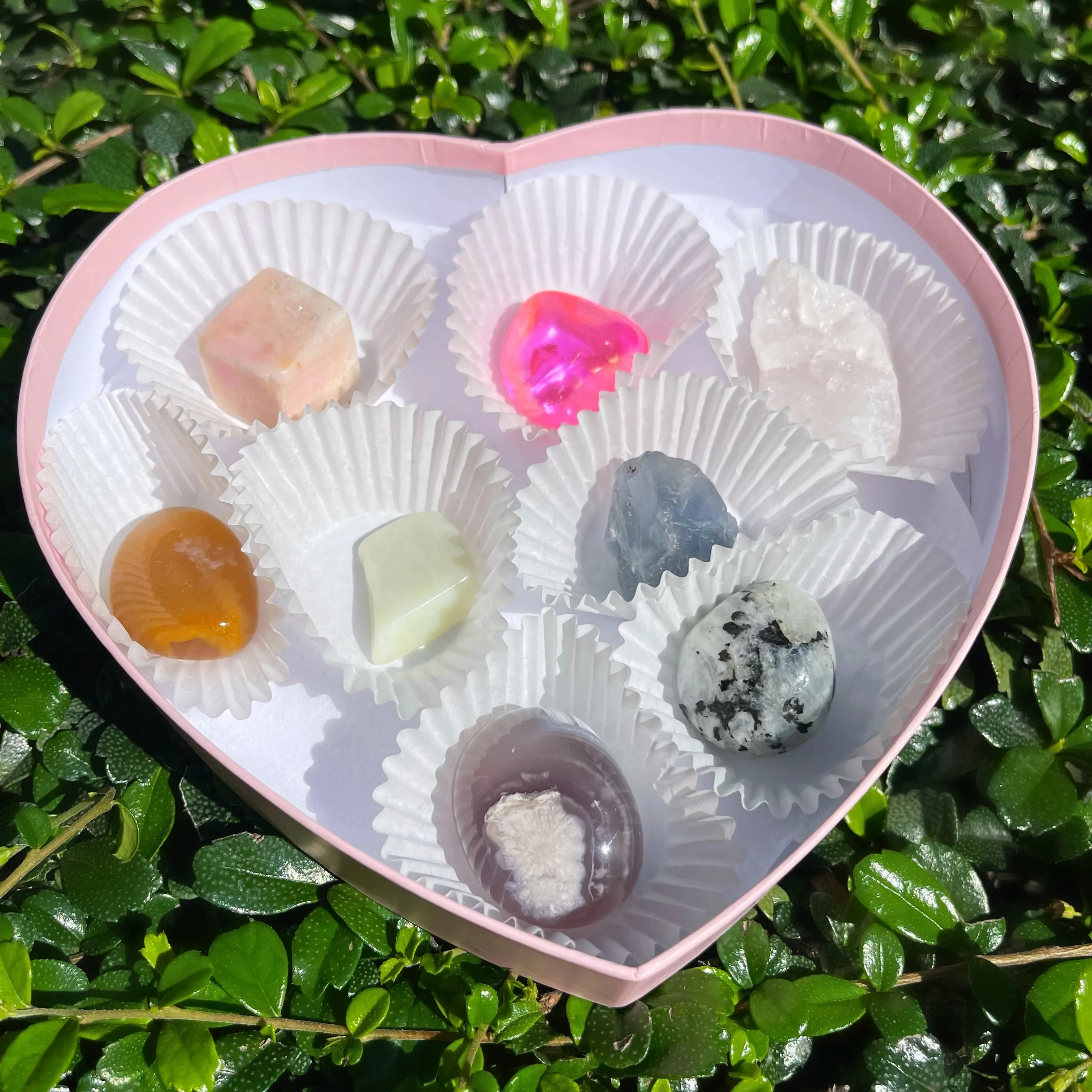 Crystal Chocolate Heart Box