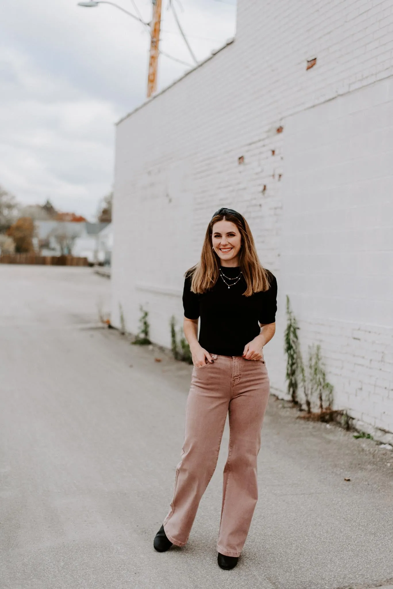 Danielle Short Puff Sleeve Sweater