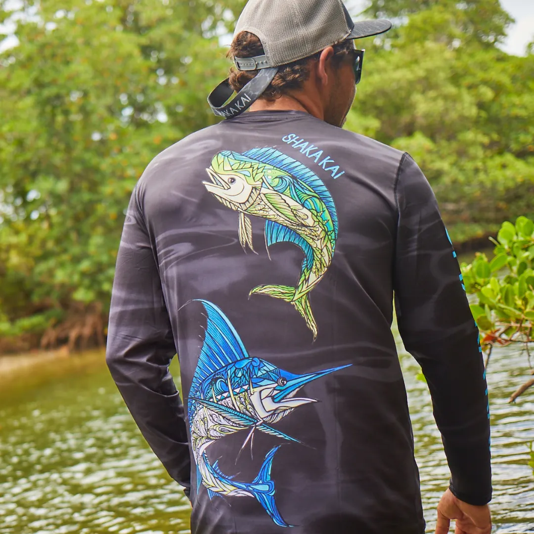 DaveL Design - Tight Lines LS Performance Shirt