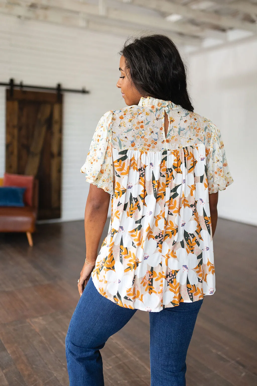 Daydreamer Mixed Floral Top- USE CODE SPRING24 for 40% OFF!!!!