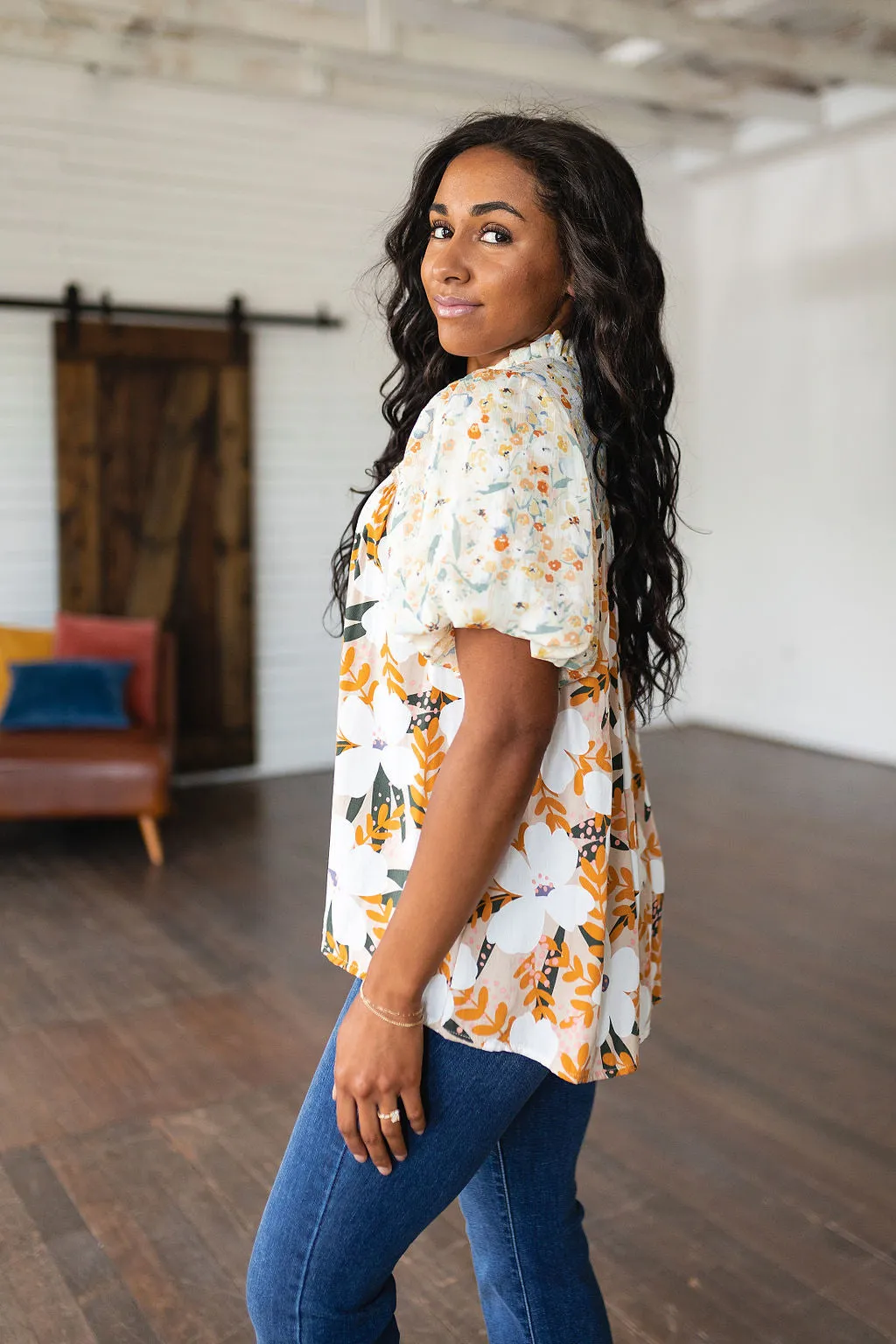 Daydreamer Mixed Floral Top- USE CODE SPRING24 for 40% OFF!!!!