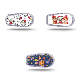 Dexcom G6 transmitter sticker combo pack: Christmas animals