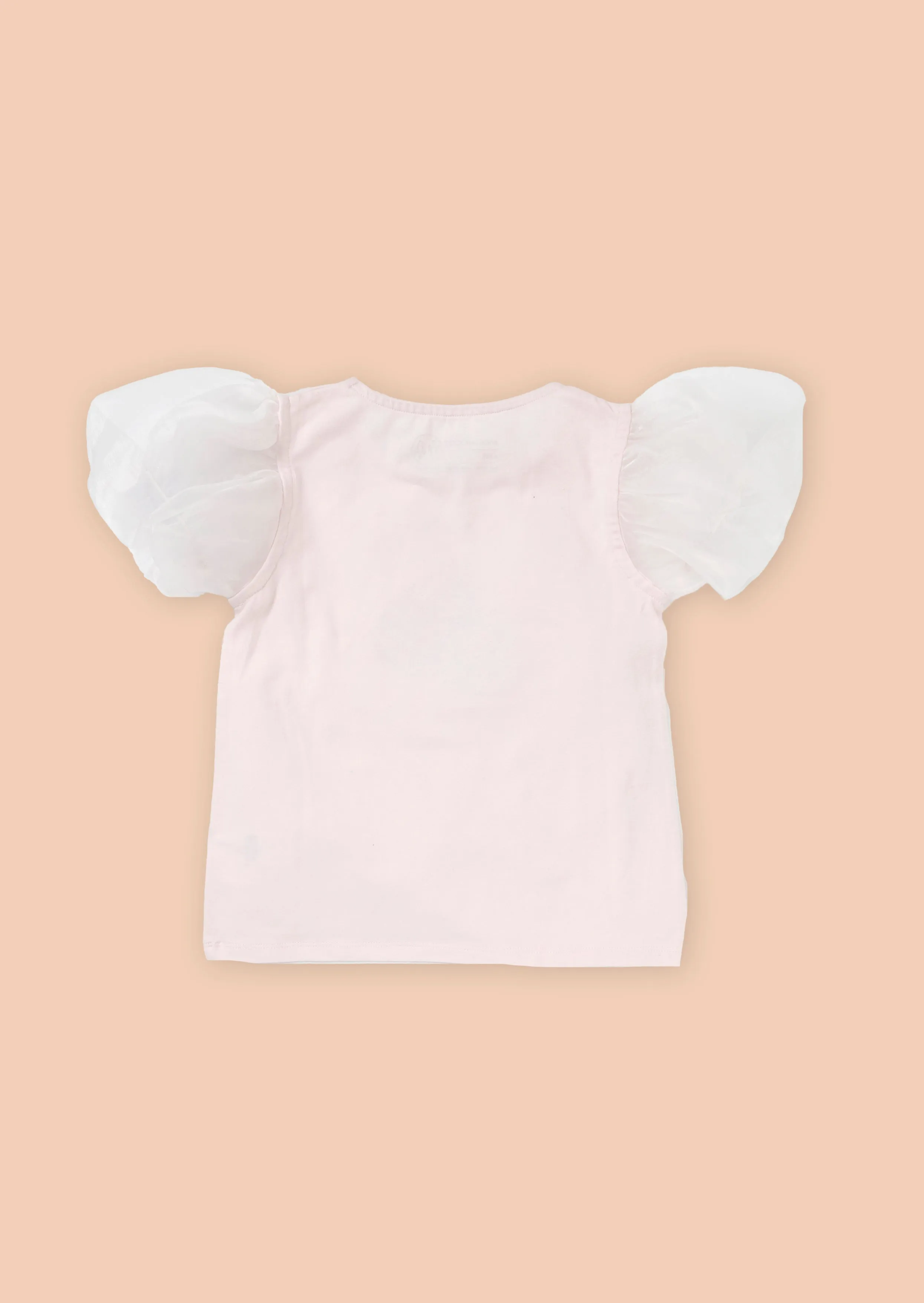 Elodie Embellished Puff Sleeve Tee