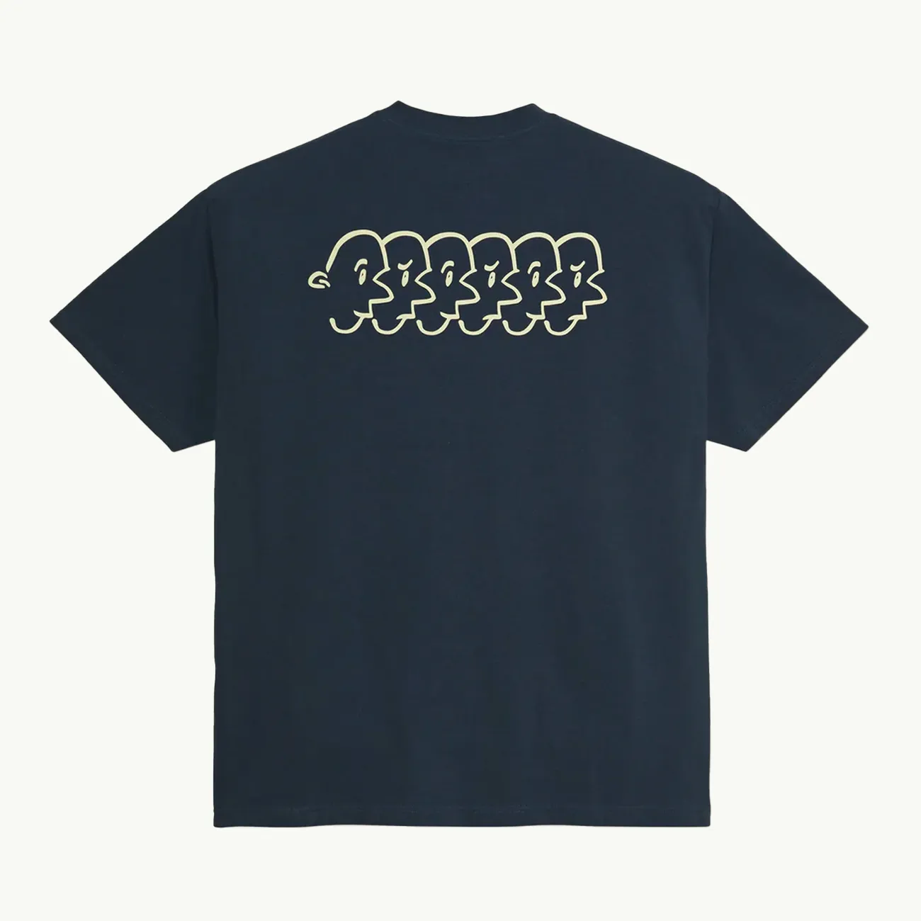 Faces T-Shirt - New Navy