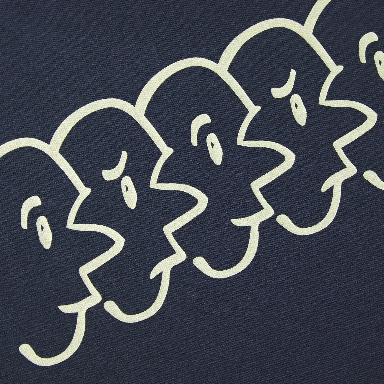 Faces T-Shirt - New Navy