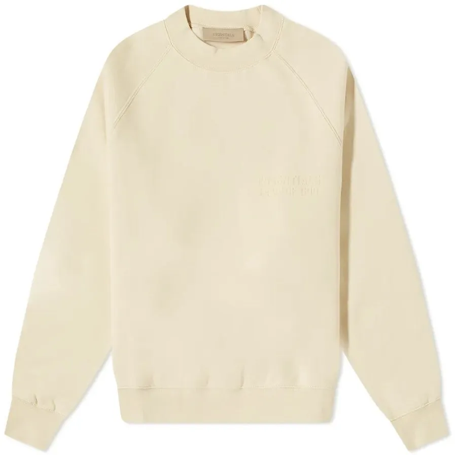 FEAR OF GOD Essentials Felt Logo Crewneck Sweatshirt Shell