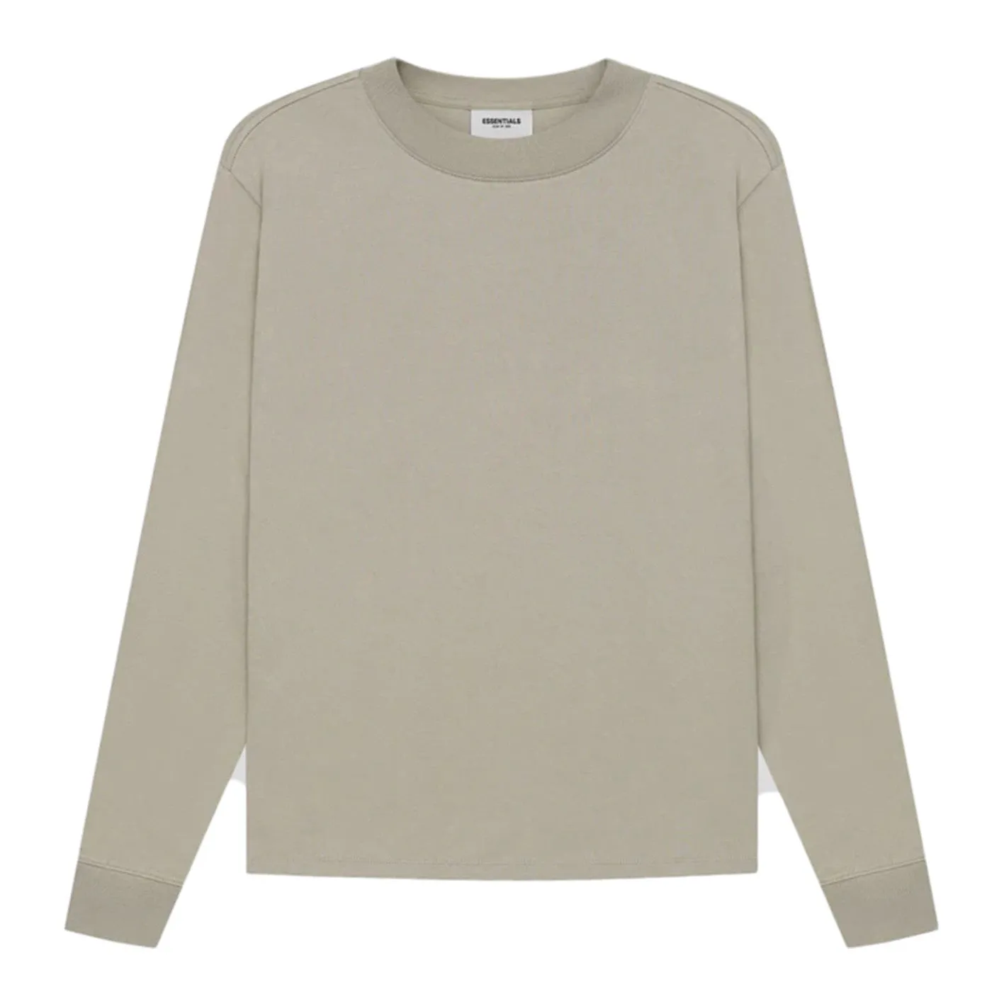 FEAR OF GOD ESSENTIALS LONG SLEEVE T-SHIRT MOSS (SS21)