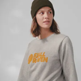 Fjallraven Logo Sweater Womens - Grey M