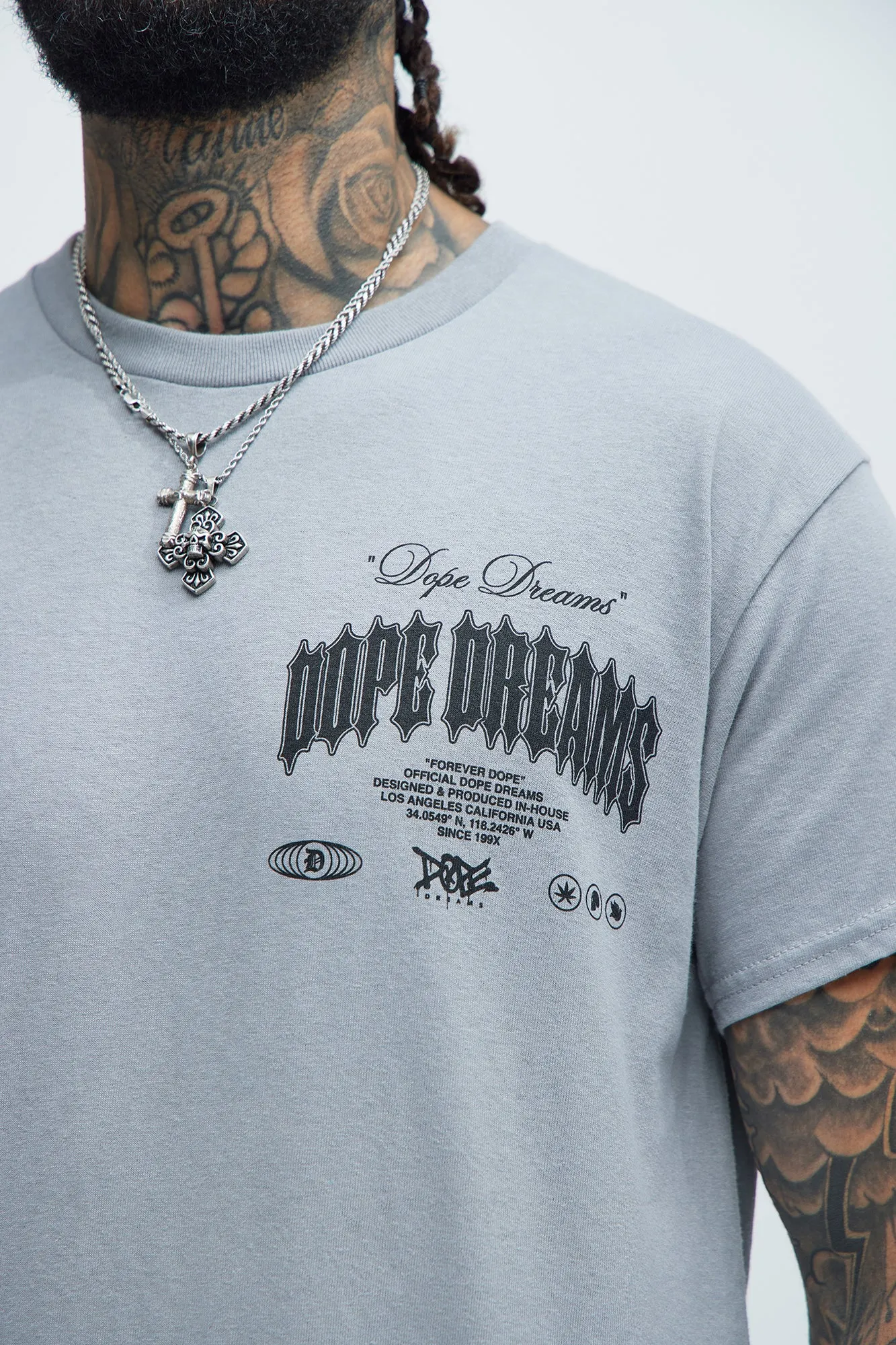 Forever Dope Short Sleeve Tee - Grey