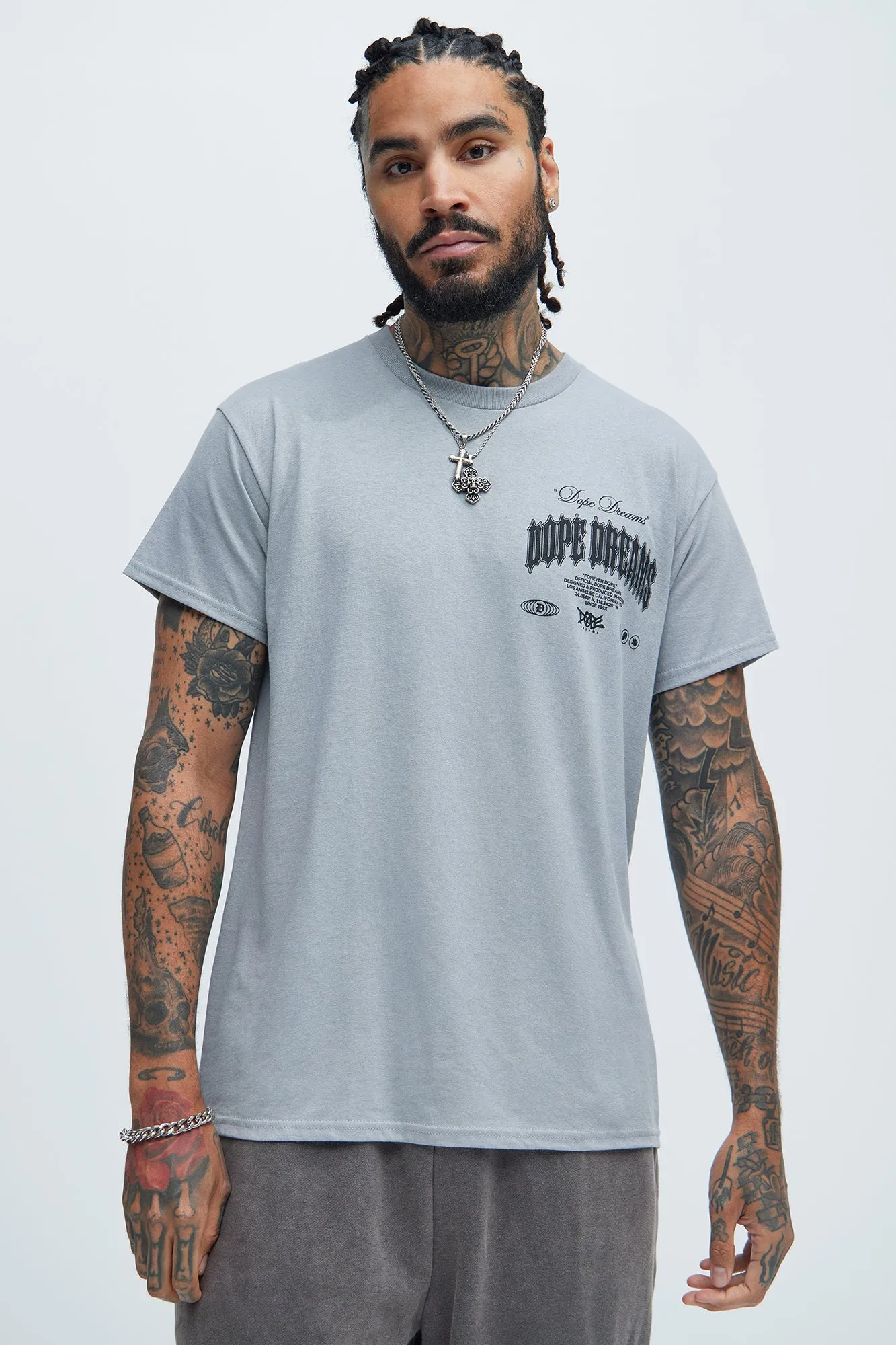 Forever Dope Short Sleeve Tee - Grey