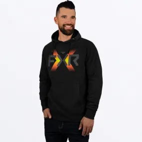 FXR Men's Victory Pullover Fleece Black/Inferno