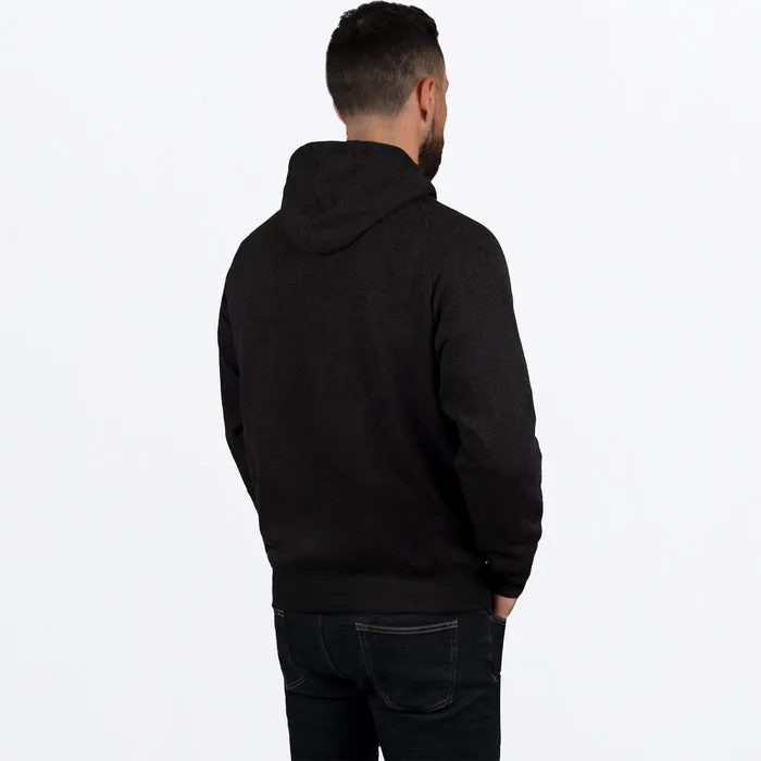 FXR Men's Victory Pullover Fleece Black/Inferno