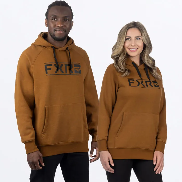 FXR Unisex Victory Pullover Fleece Copper/Black