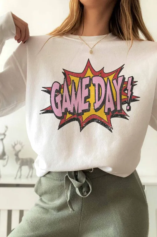 GAME DAY SWEATSHIRT PLUS SIZE