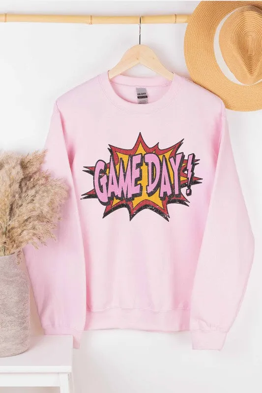 GAME DAY SWEATSHIRT PLUS SIZE