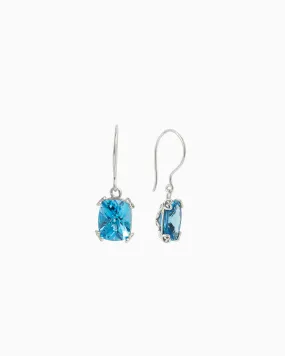 Gemstone Drop Earrings - Hampton Blue Topaz