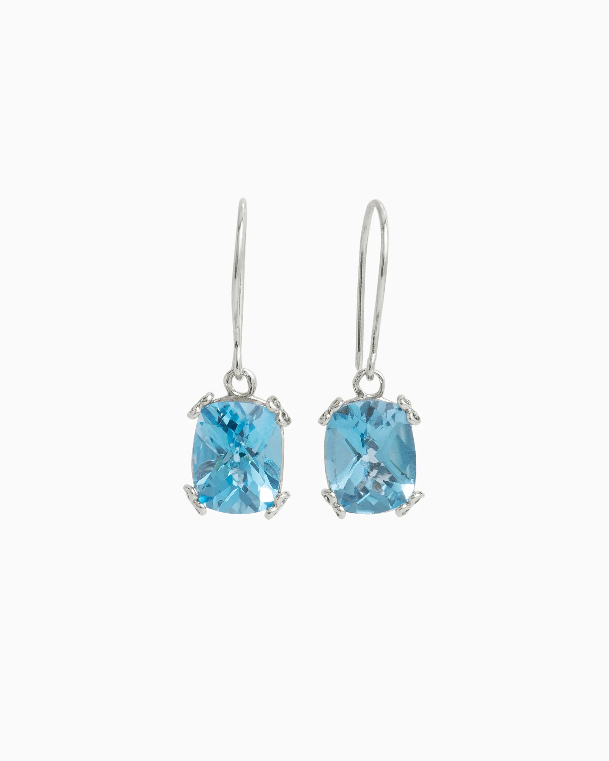 Gemstone Drop Earrings - Hampton Blue Topaz