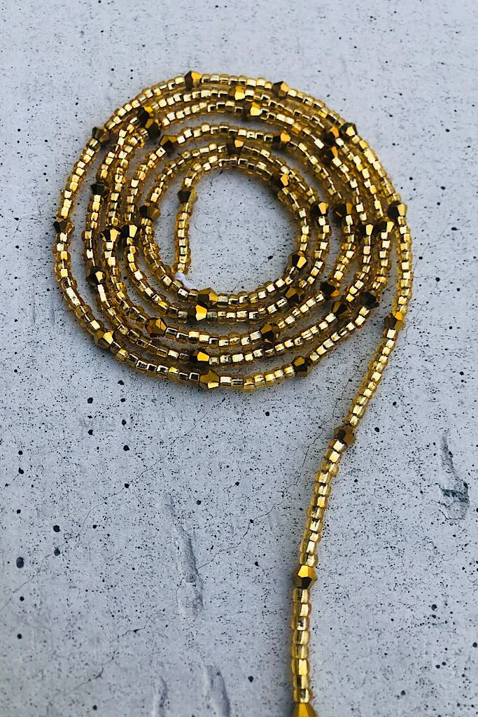 Gold Coast Crystal Waist Beads