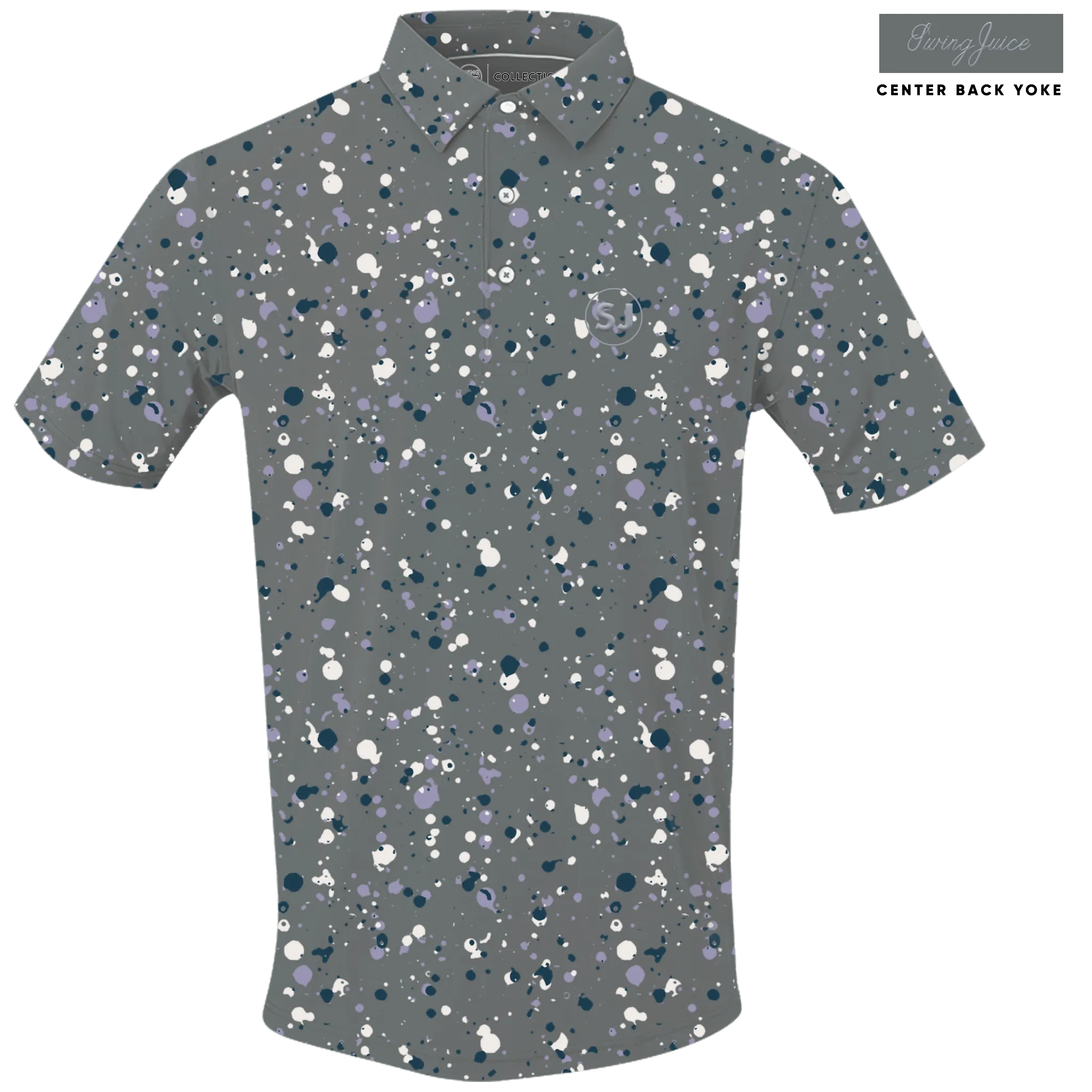 Golf Splatter Men's Polo