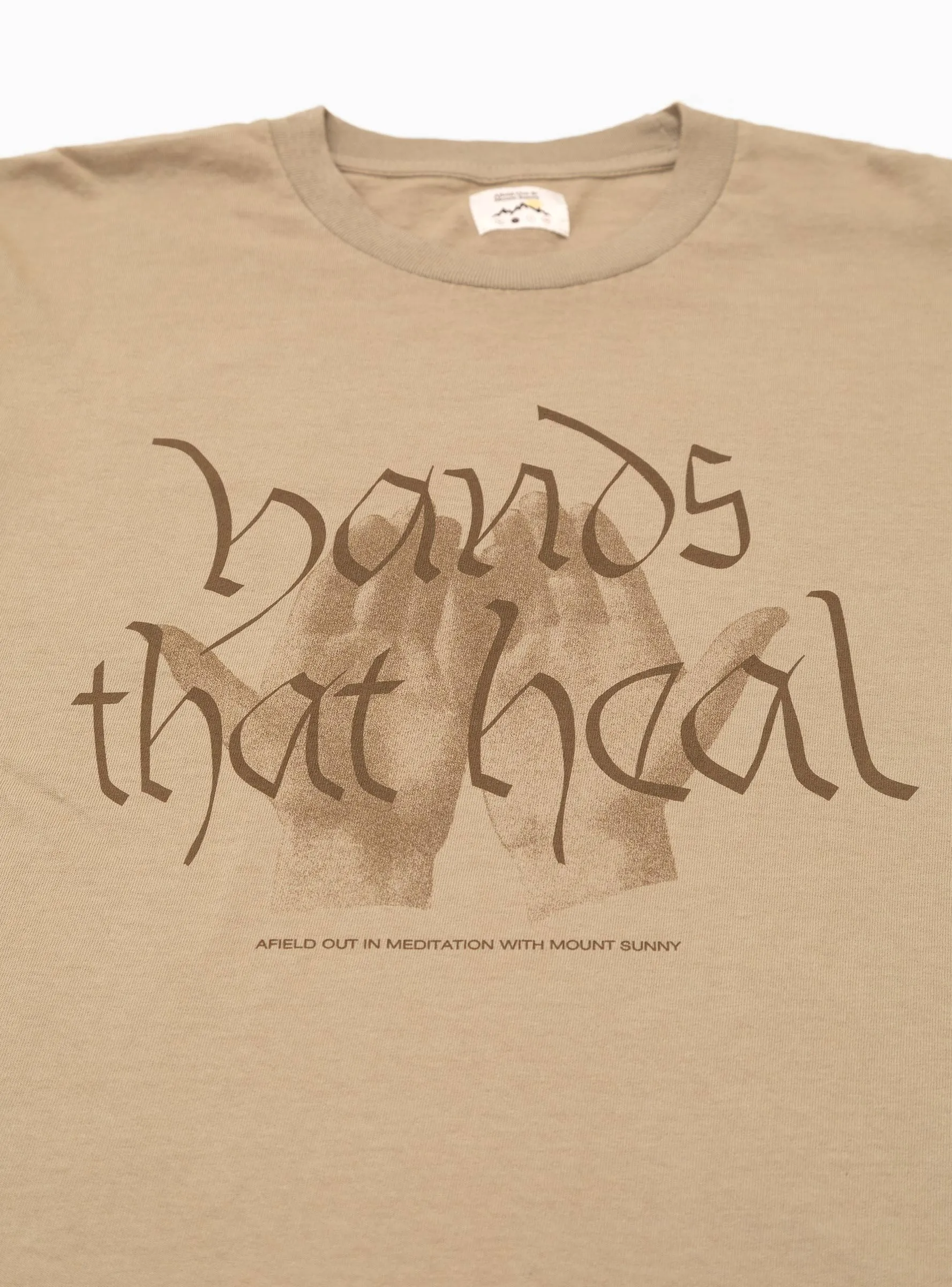 Hands T-shirt Sand