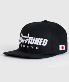 Hardtuned Tokyo Black Flat Brim Cap