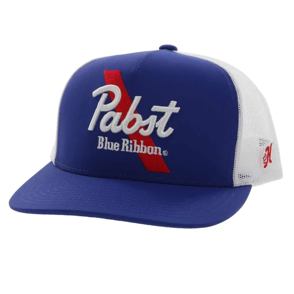 Hooey Brands Men's Pabst Blue Ribbon Logo Snap Back Cap