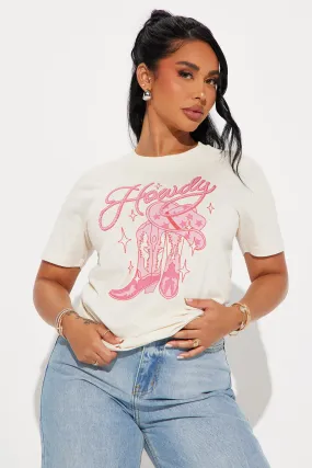 Howdy Nash Bash Tee - Off White