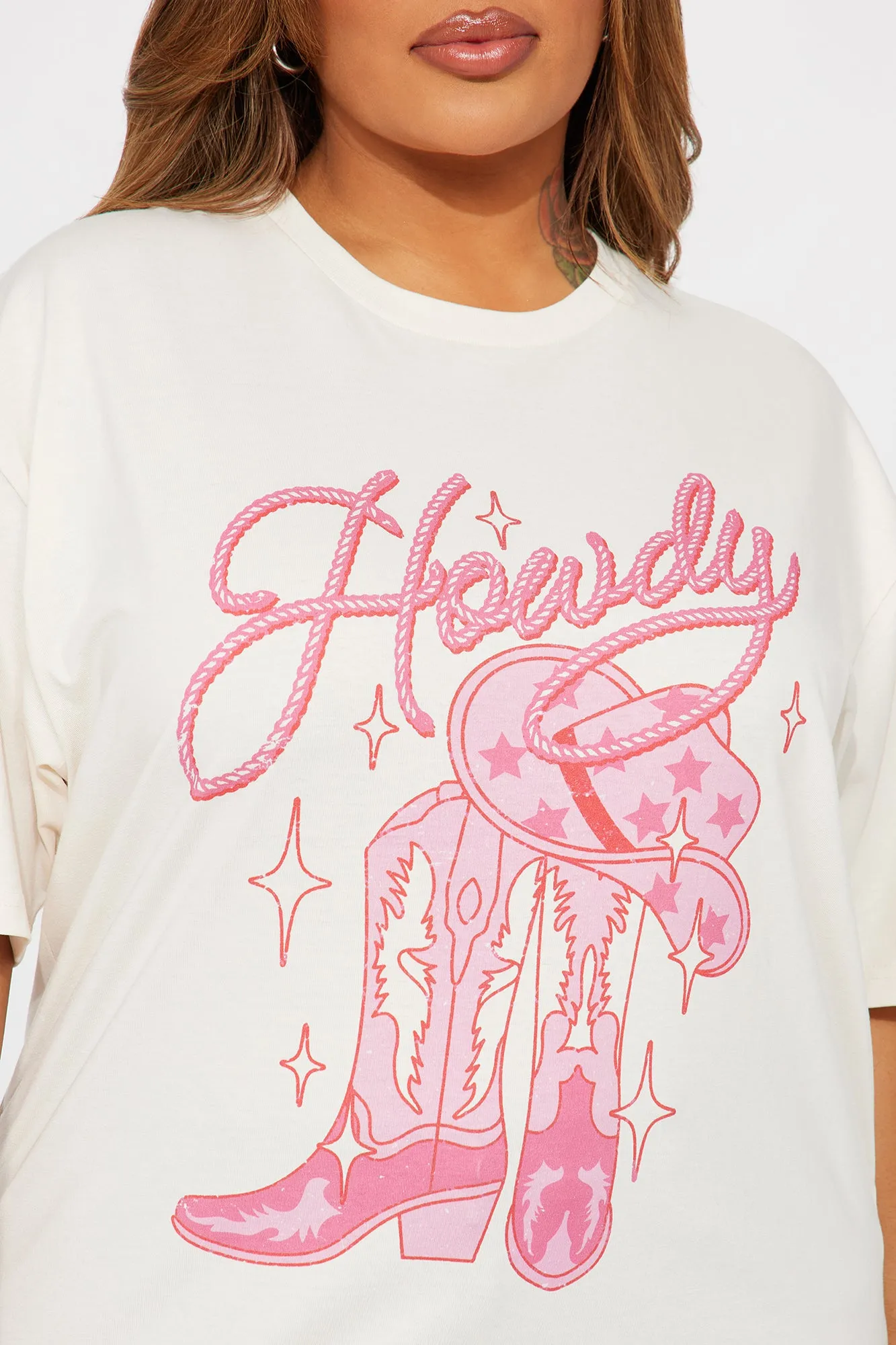 Howdy Nash Bash Tee - Off White