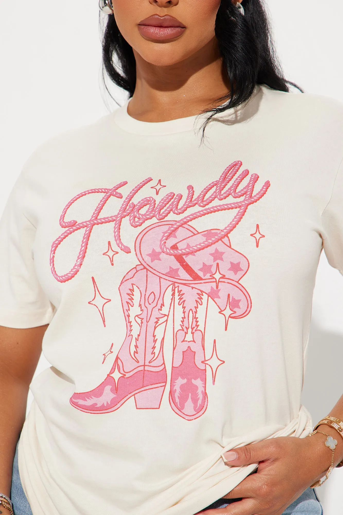 Howdy Nash Bash Tee - Off White