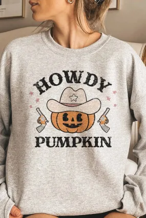 HOWDY PUMPKIN SWEATSHIRT PLUS SIZE