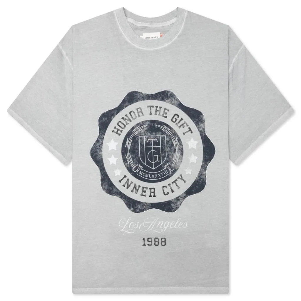 HTG Seal Logo Tee - Stone