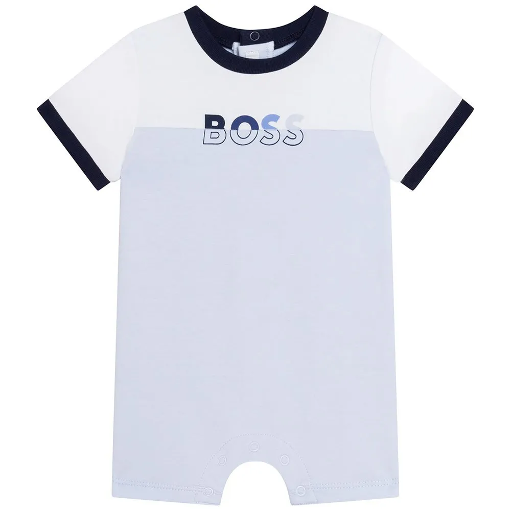 Hugo Boss Baby Shorts Overalls_ Pale Blue J94309-771