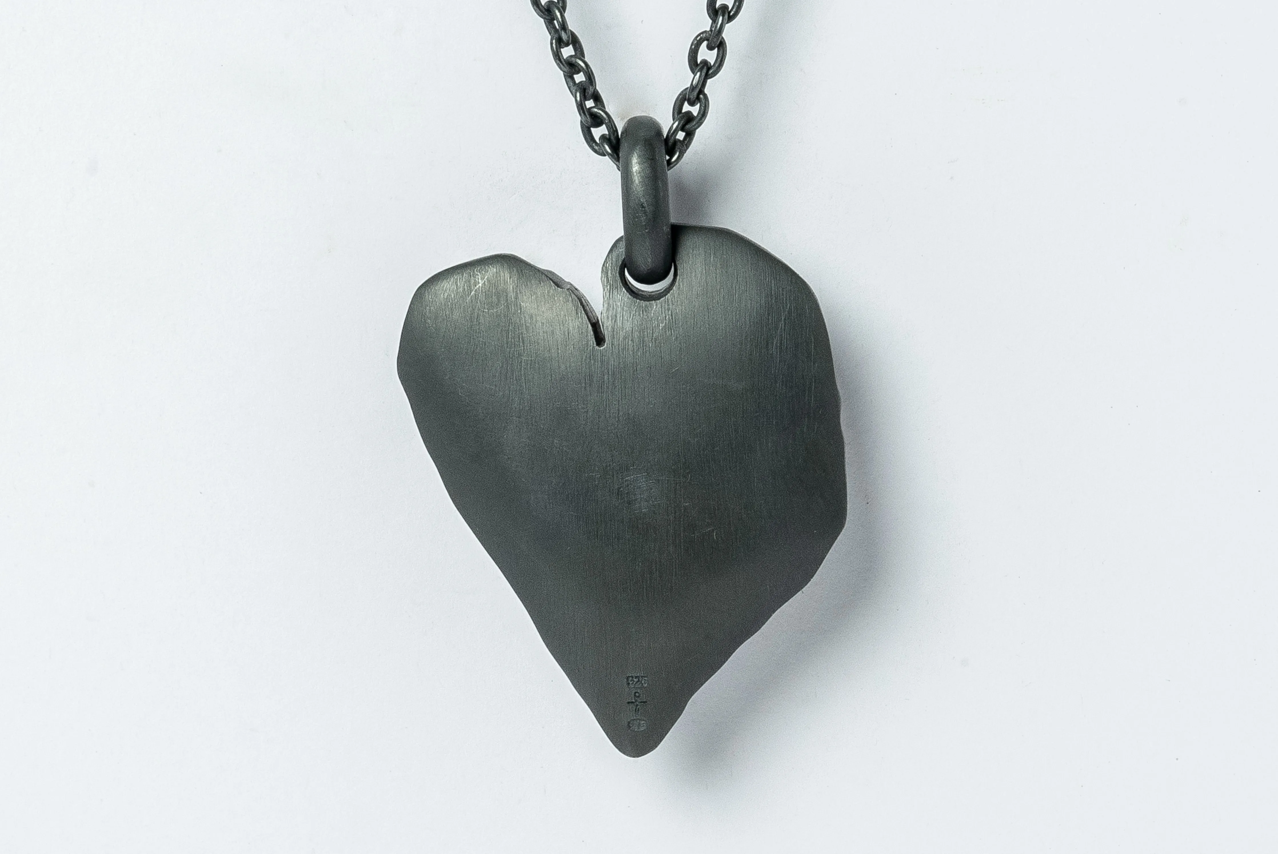 Jazz's Solid Heart Necklace (Little, Zambian Topaz, KA TOZ)