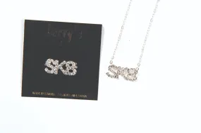 Jerry's 1299 SK8 Crystal Necklace