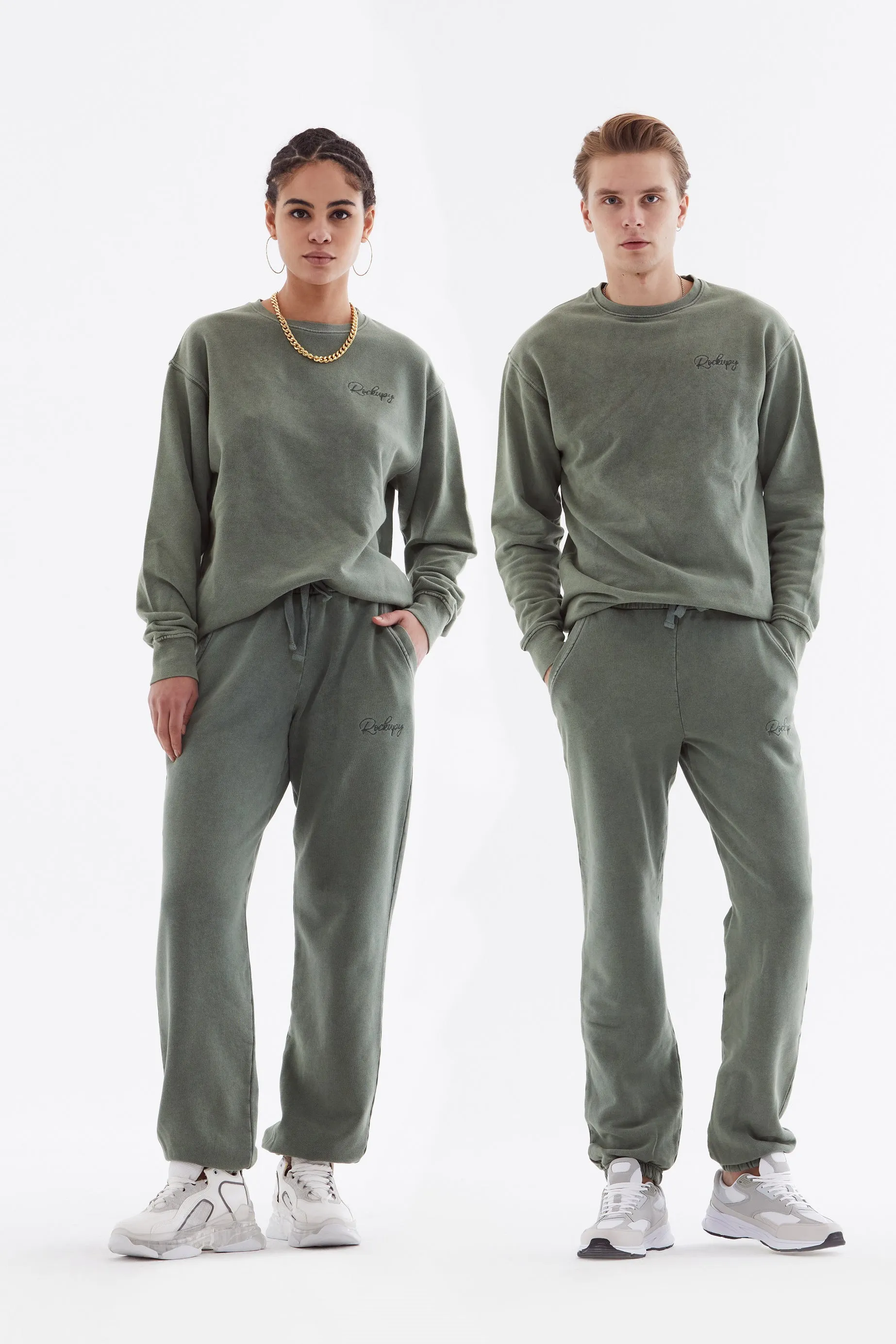 Jogginghose Unisex in Army Green