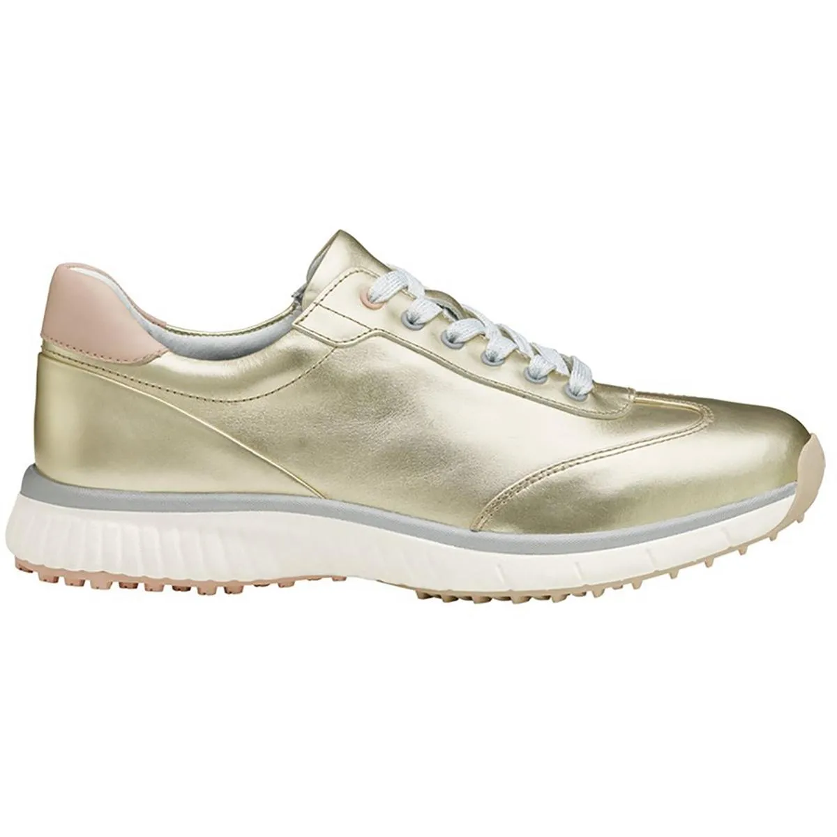 Johnston & Murphy Womens XC4 H2-Luxe Hybrid Faux Leather Golf Shoes