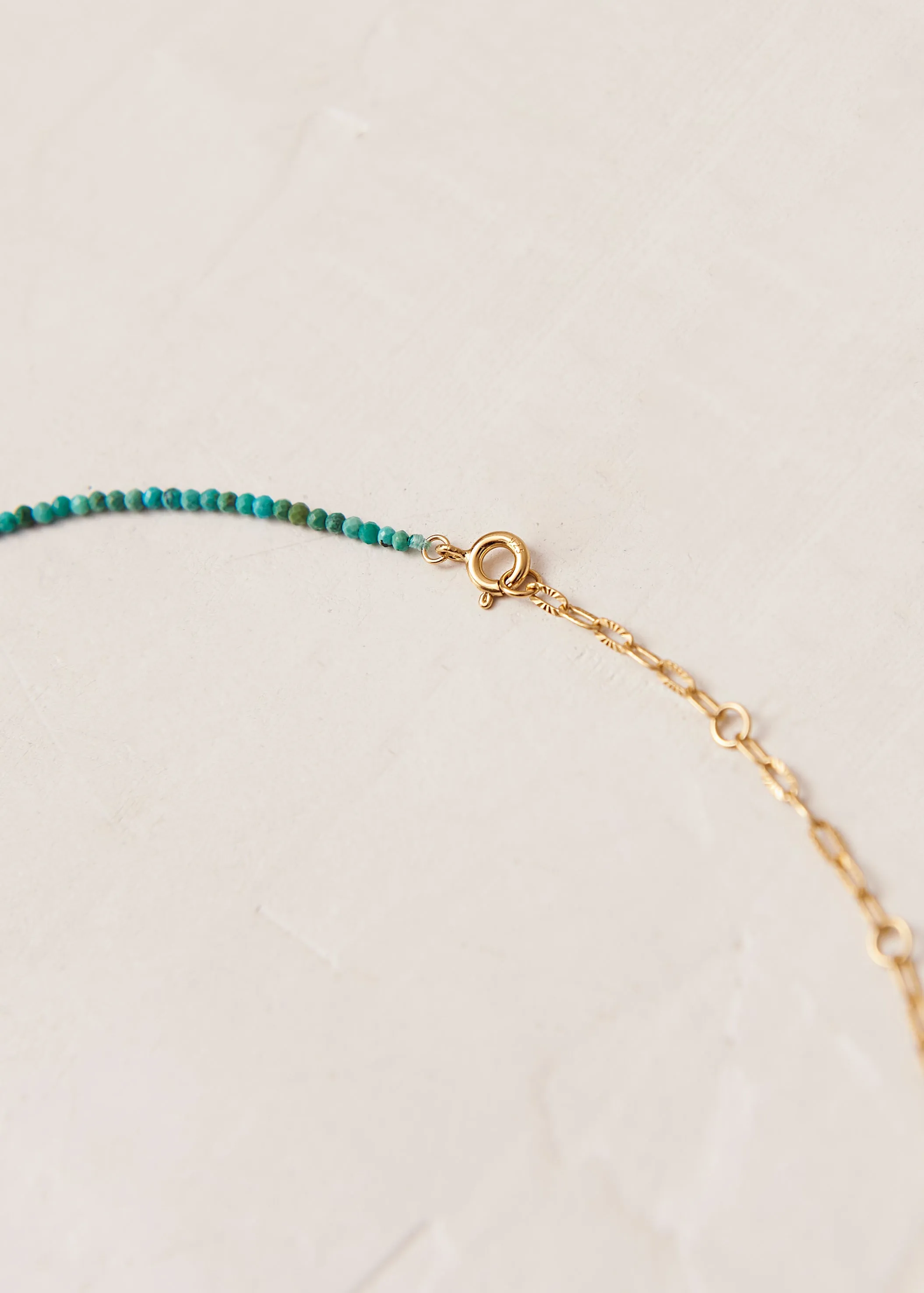 Junie Blue 18k Gold Plated Sterling Silver Necklace