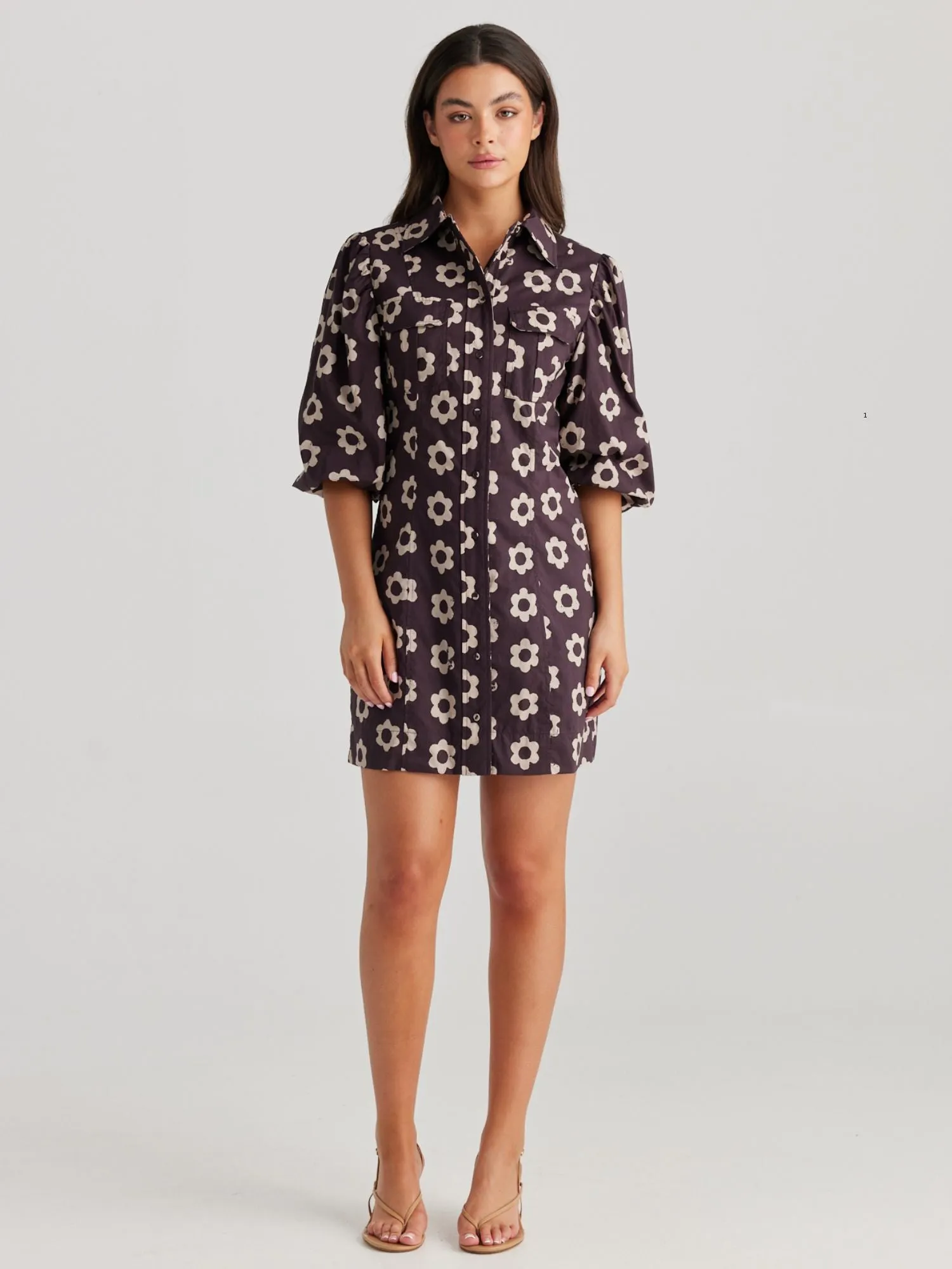 Juniper Dress | Tonal Floral