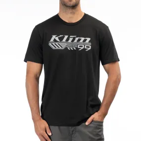 Klim Men's Foundation Tri-Blend Tee Black/Monument