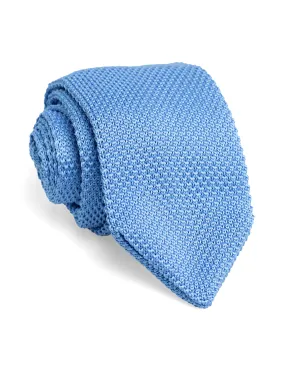 Knit Tie - Sky Blue