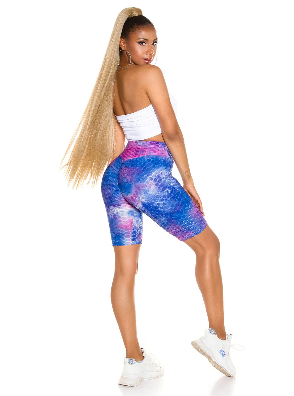 KouCla Multicolor Push-up Shorts