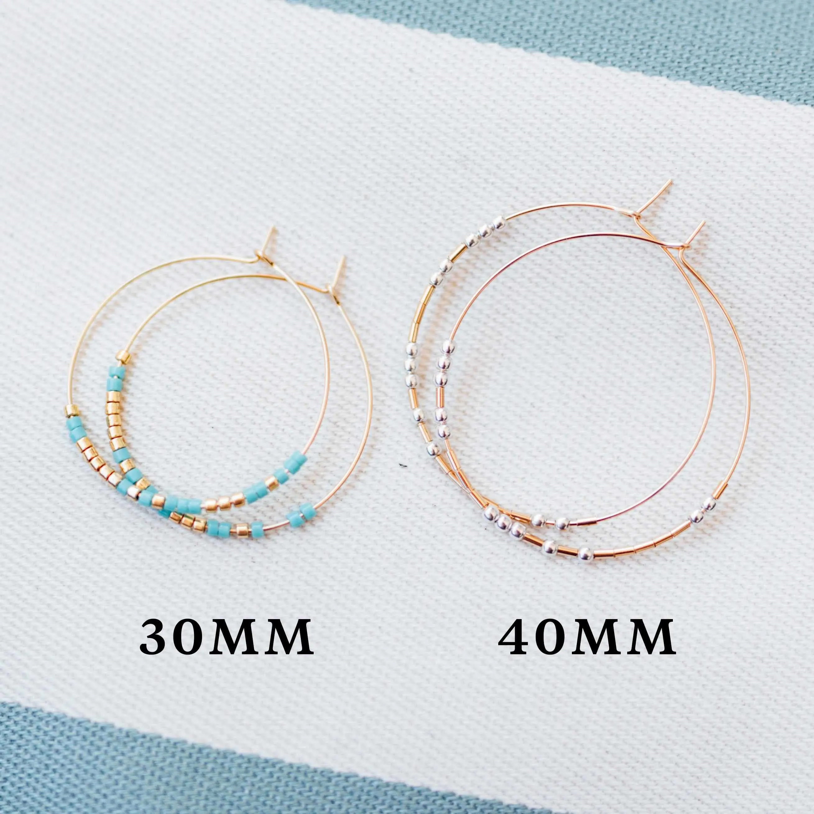 LANA - MORSE CODE EARRINGS