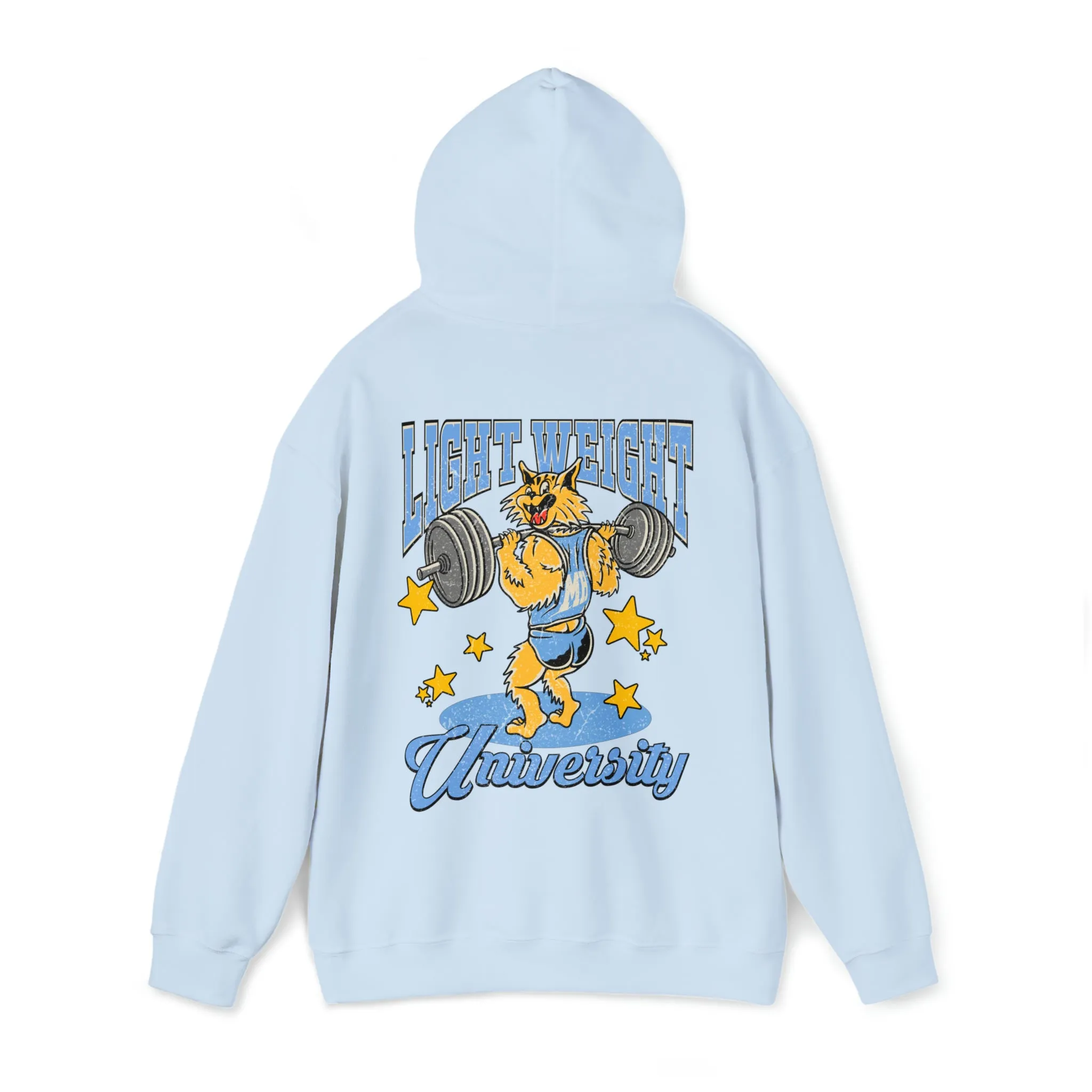 LIGHT WEIGHT UNIVERSITY - HOODIE