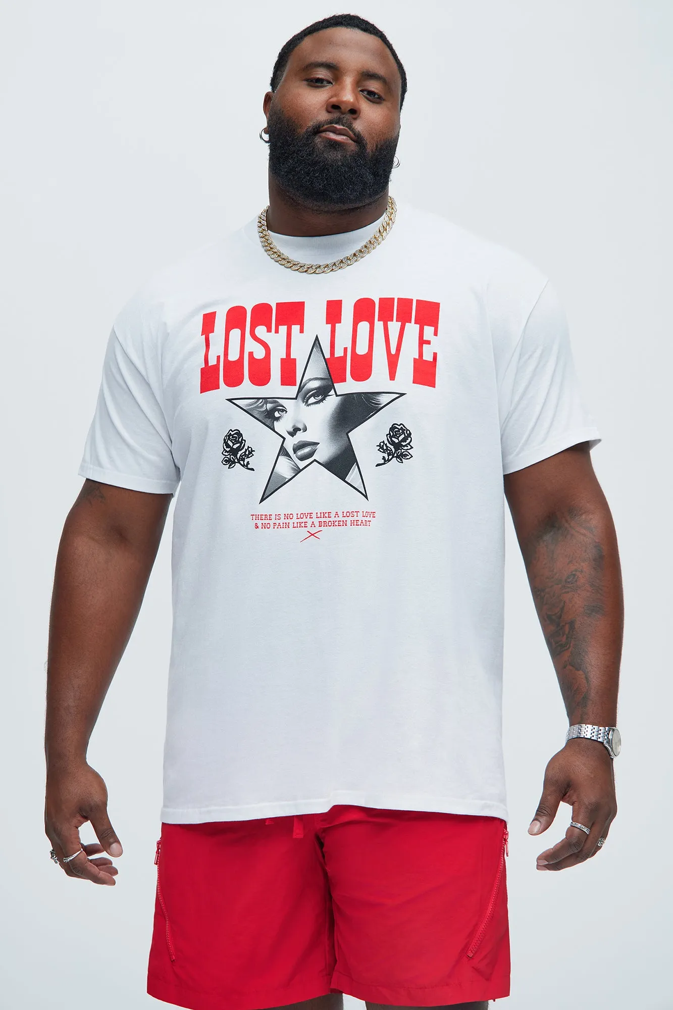 Like Lost Love Short Sleeve Tee - White