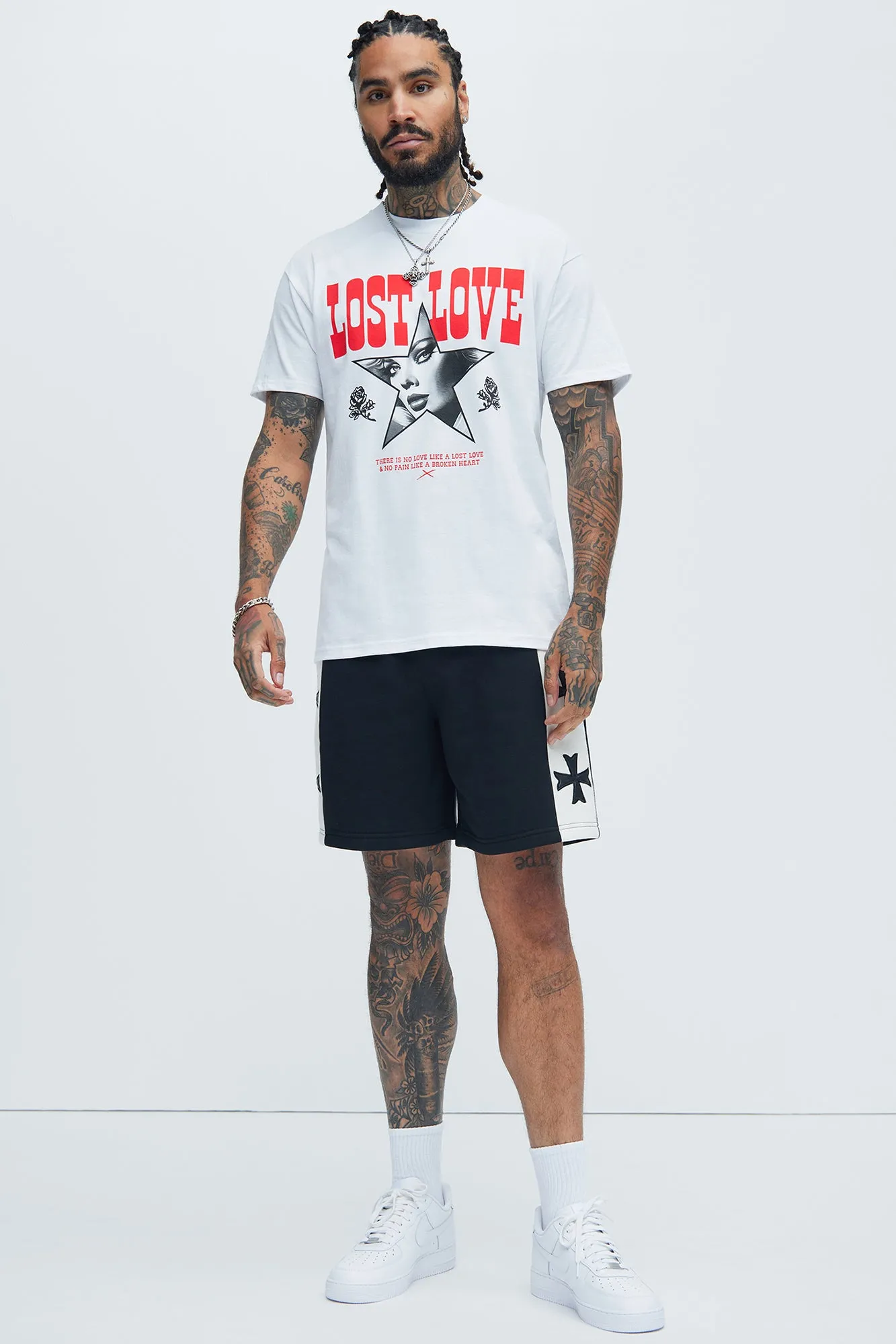 Like Lost Love Short Sleeve Tee - White