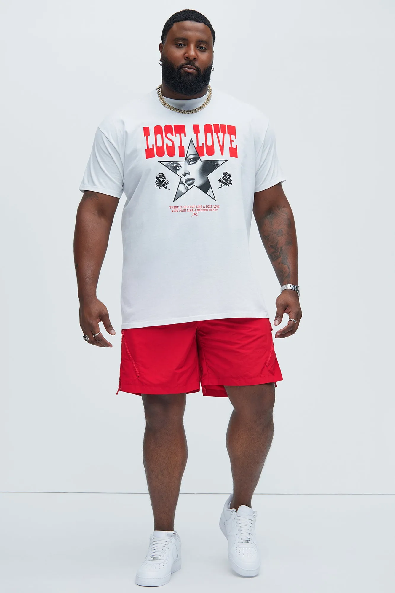 Like Lost Love Short Sleeve Tee - White