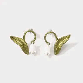 Lily Of The Valley Stud Earrings