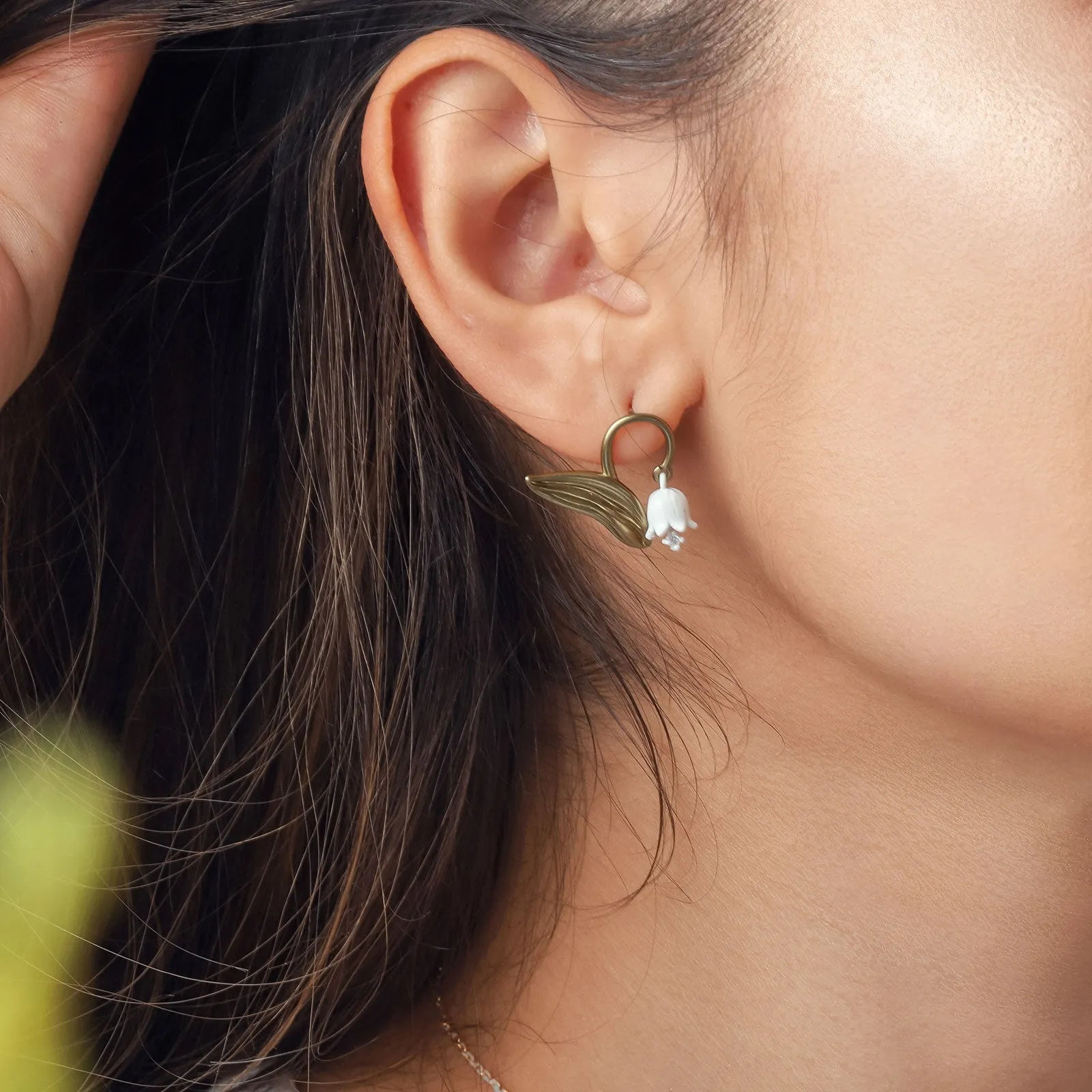 Lily Of The Valley Stud Earrings