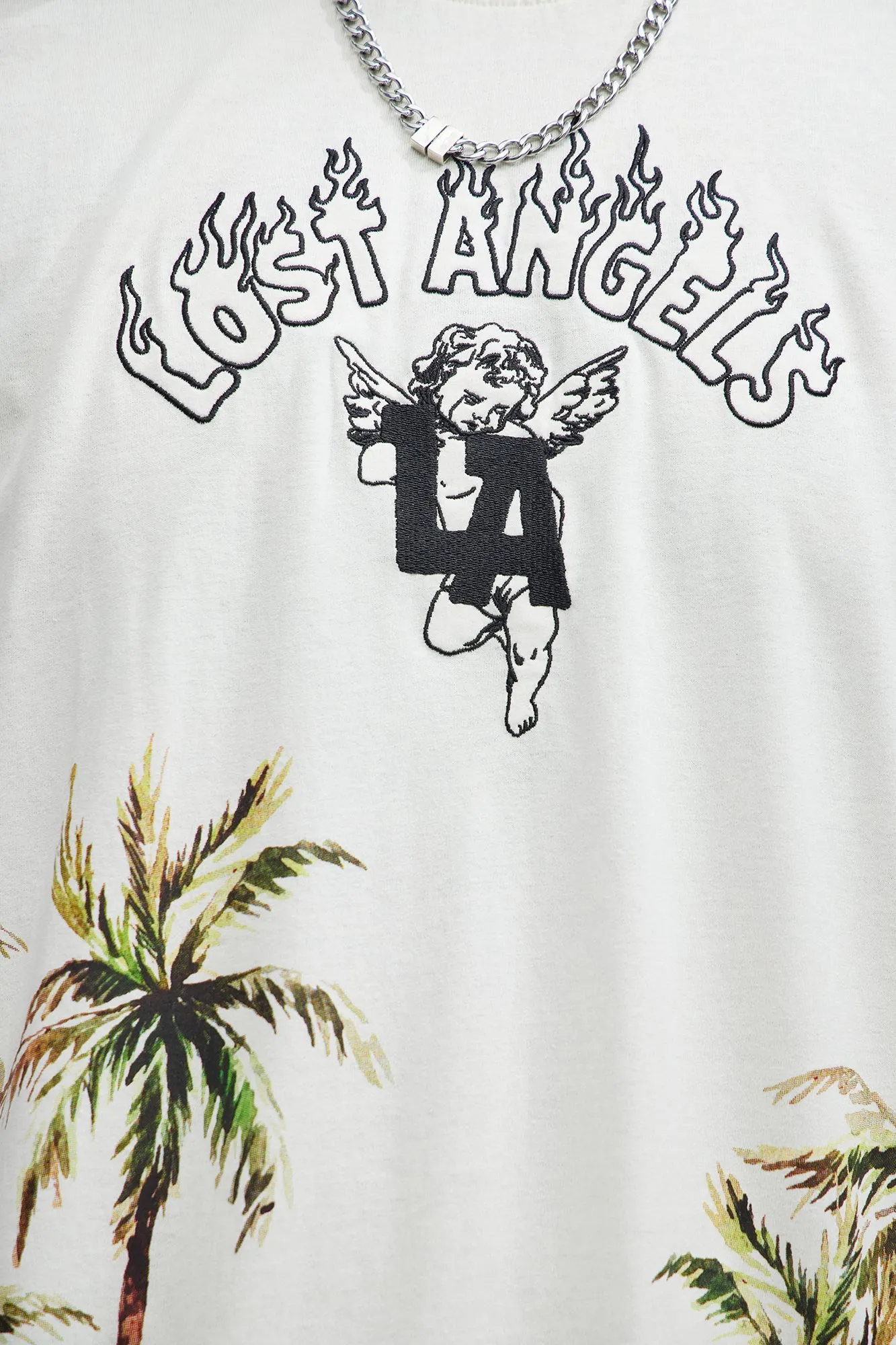 Lost Angeles Paradise Short Sleeve Tee - Off White