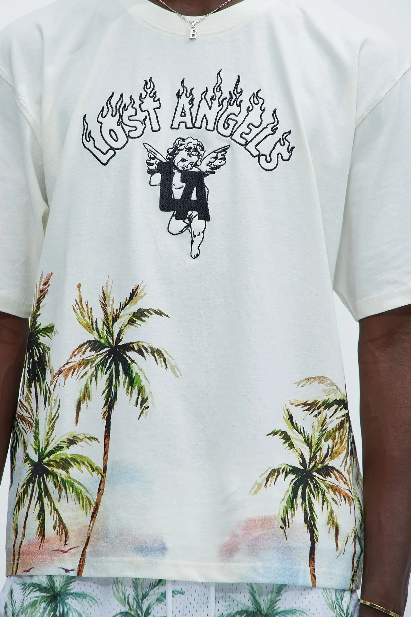 Lost Angeles Paradise Short Sleeve Tee - Off White